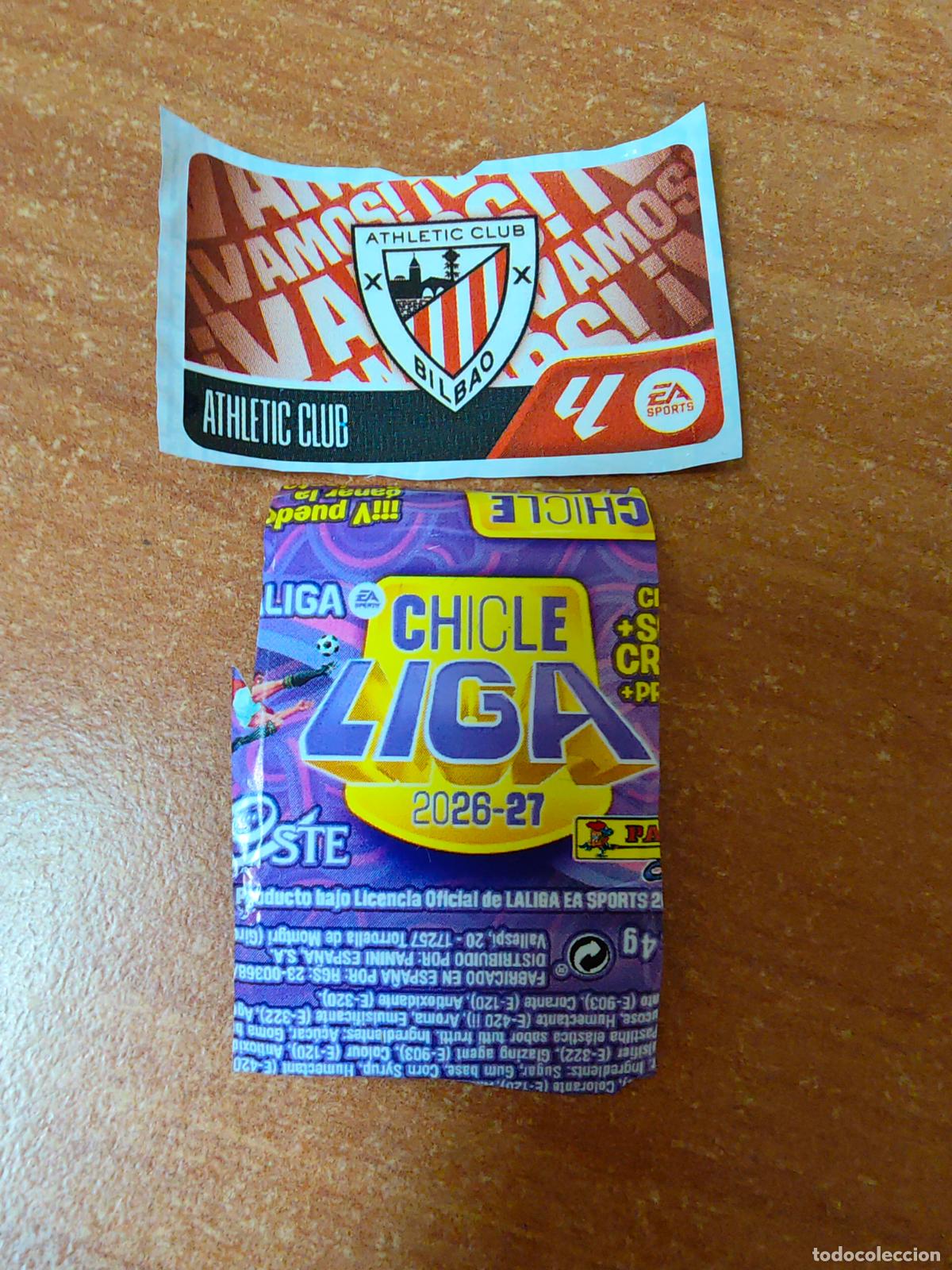 Cromos de f&uacute;tbol: CROMO CHICLES LIGA ESTE 2026/2027 (ESCUDO ) BILBAO