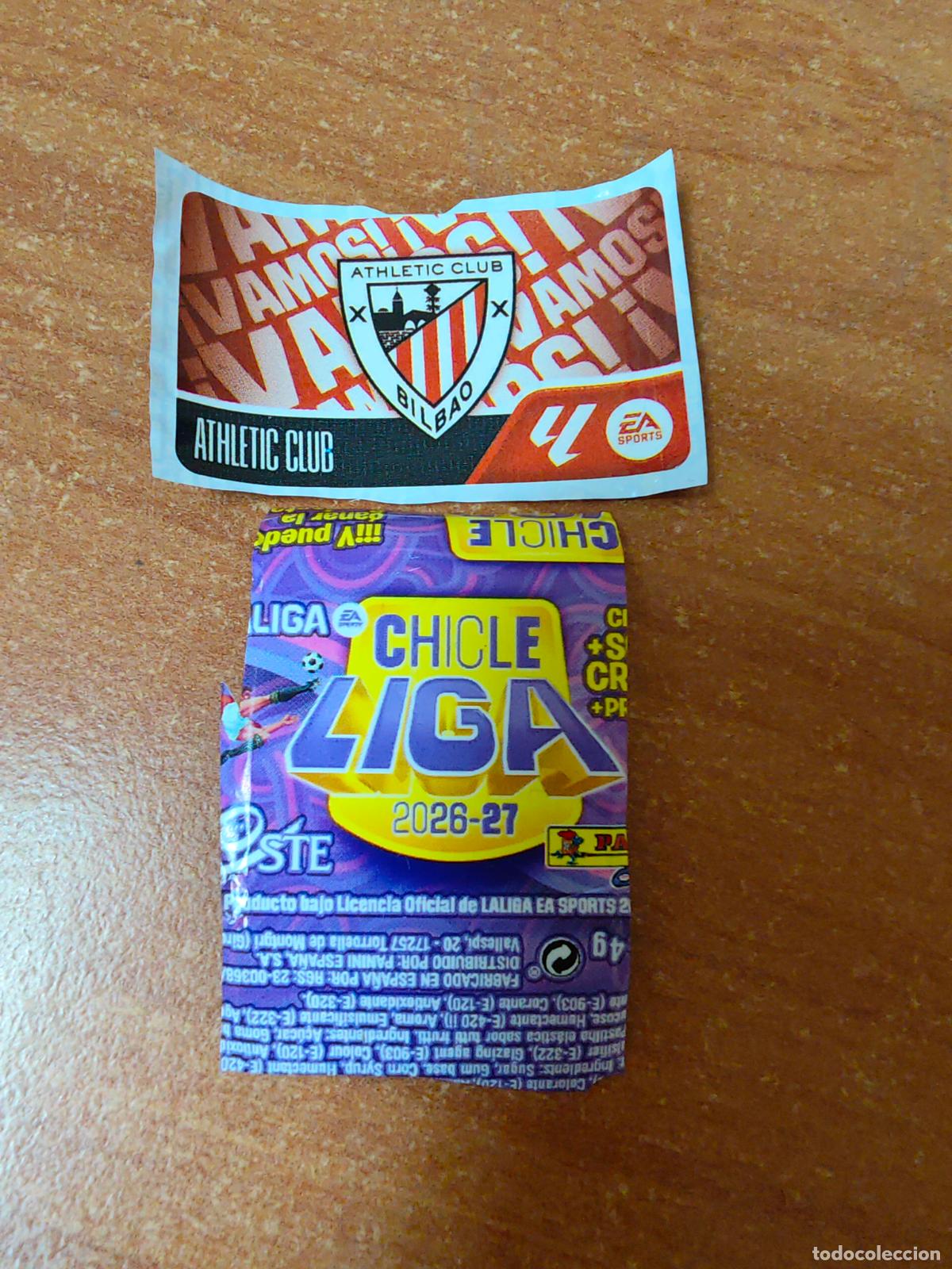 Cromos de f&uacute;tbol: CROMO CHICLES LIGA ESTE 2026/2027 (ESCUDO ) BILBAO
