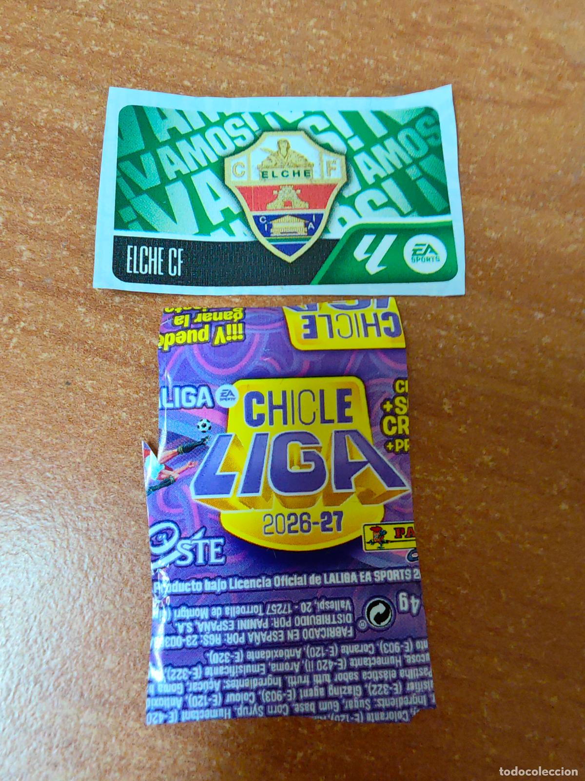 Cromos de f&uacute;tbol: CROMO CHICLES LIGA ESTE 2026/2027 (ESCUDO ) ELCHE