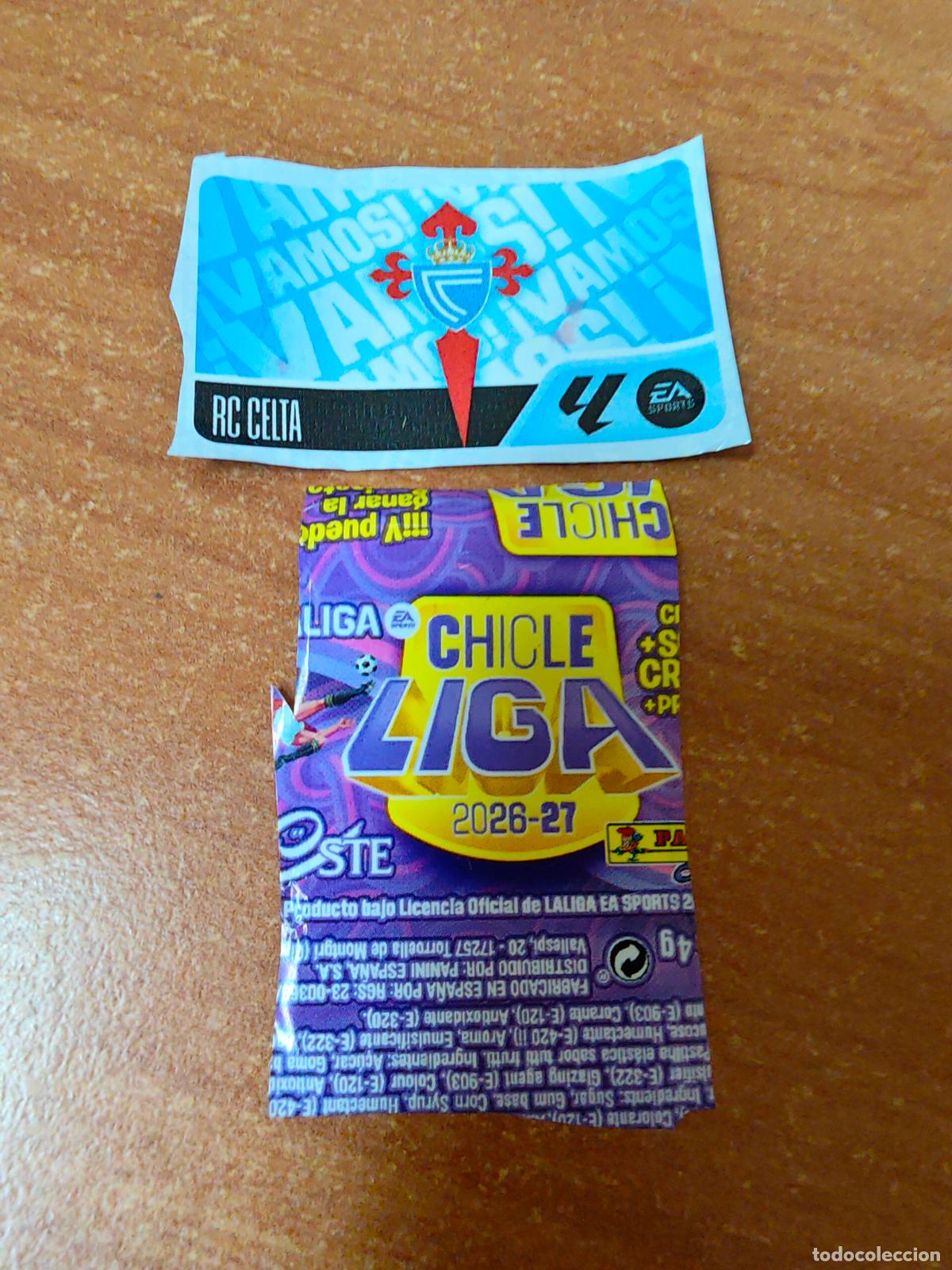 Cromos de f&uacute;tbol: CROMO CHICLES LIGA ESTE 2026/2027 (ESCUDO ) CELTA