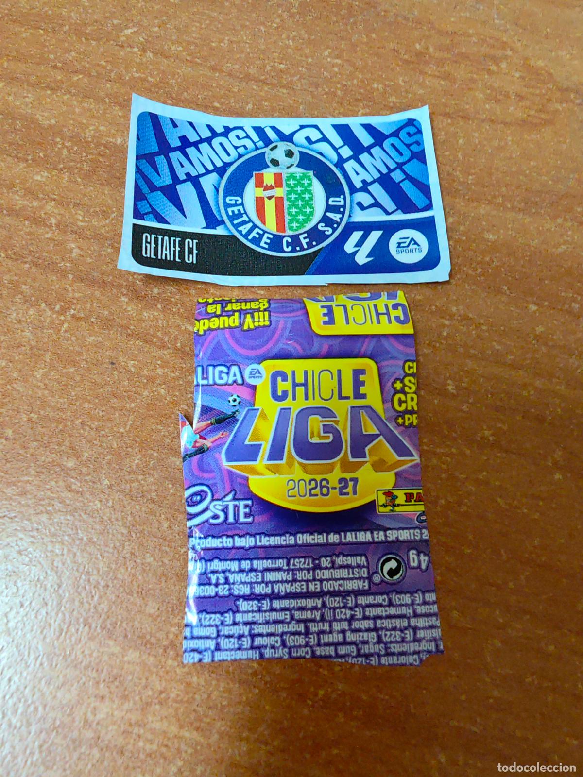 Cromos de f&uacute;tbol: CROMO CHICLES LIGA ESTE 2026/2027 (ESCUDO ) GETAFE