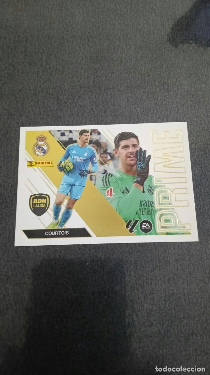 Cromos de f&uacute;tbol: Courtois ADN Prime 3 Real Madrid Ediciones Liga este 26 27 2026/2027