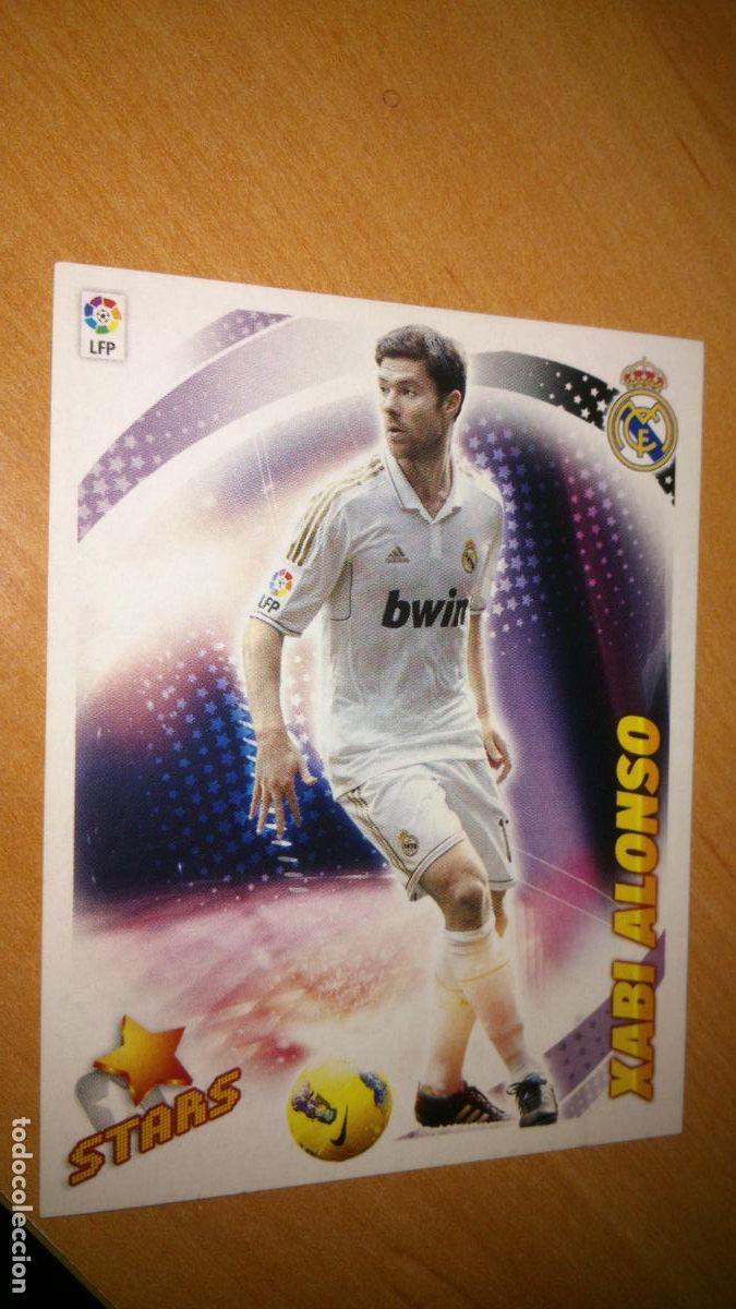 Football Stickers: TEMPORADA 2012 2013 12 13 STARS 17 XABI ALONSO REAL MADRID NUEVO SIN PEGAR