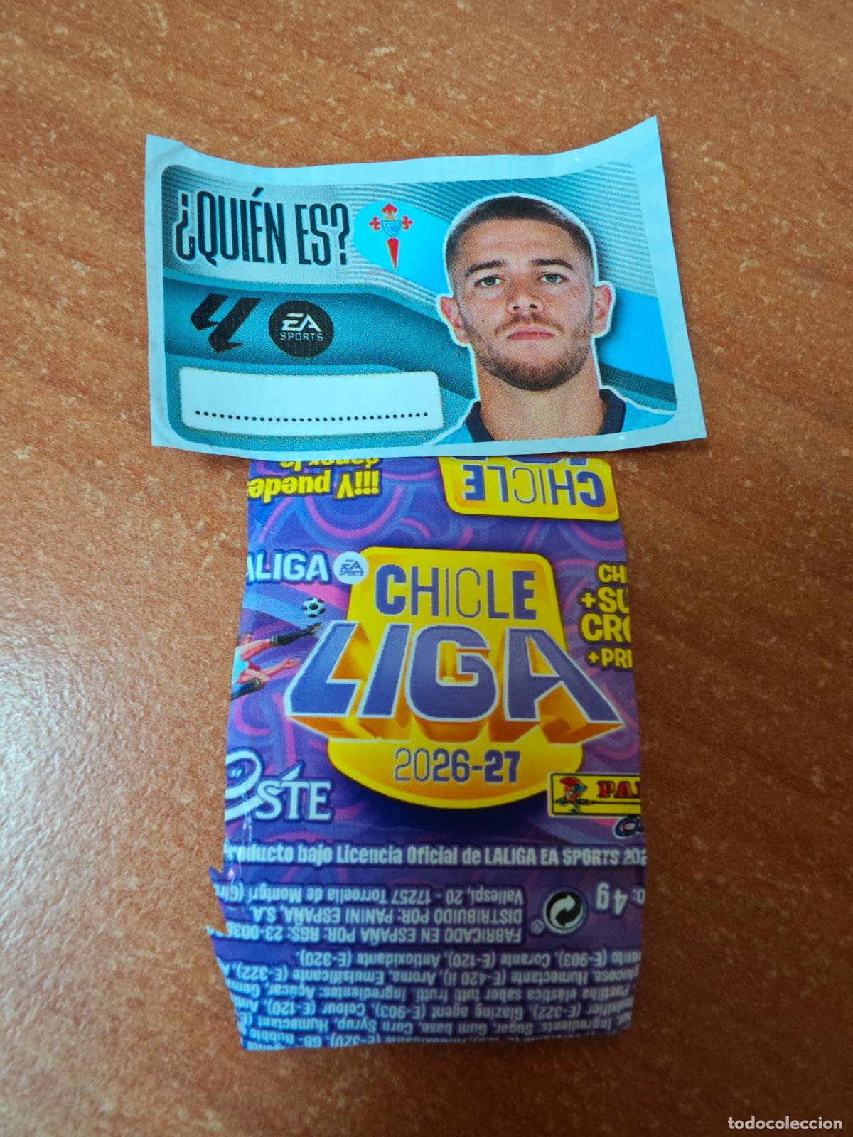 Cromos de f&uacute;tbol: CROMO CHICLES LIGA ESTE 2026/2027 ( &iquest;QUIEN ES? ) CELTA