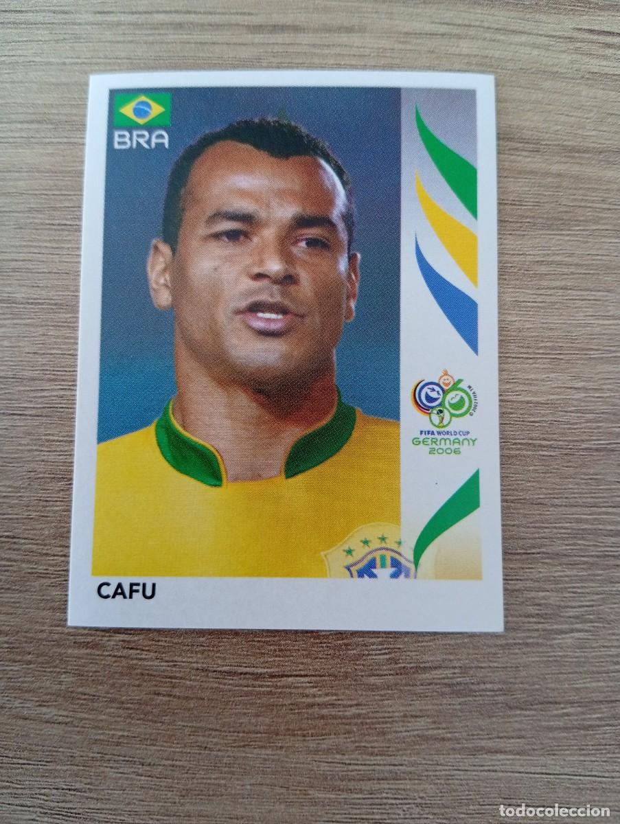 Cromos de f&uacute;tbol: CAFU 381 BRASIL ALEMANIA 2006 06 SIN PEGAR NUNCA PEGADO