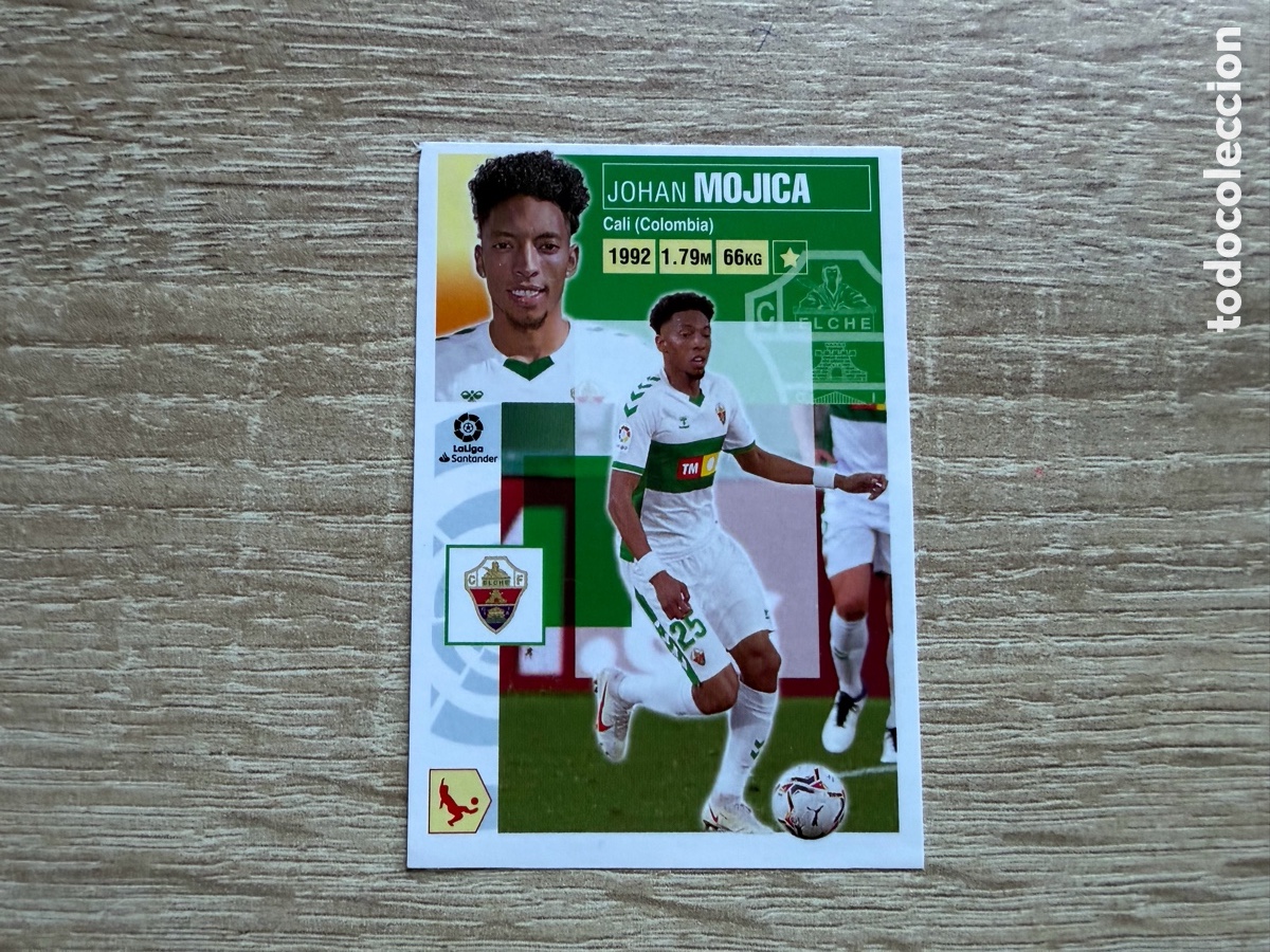 Cromos de f&uacute;tbol: 14 MOJICA MERCADO DE INVIERNO COLECCIONES ESTE LIGA 2020 2021 20 21 ELCHE CF