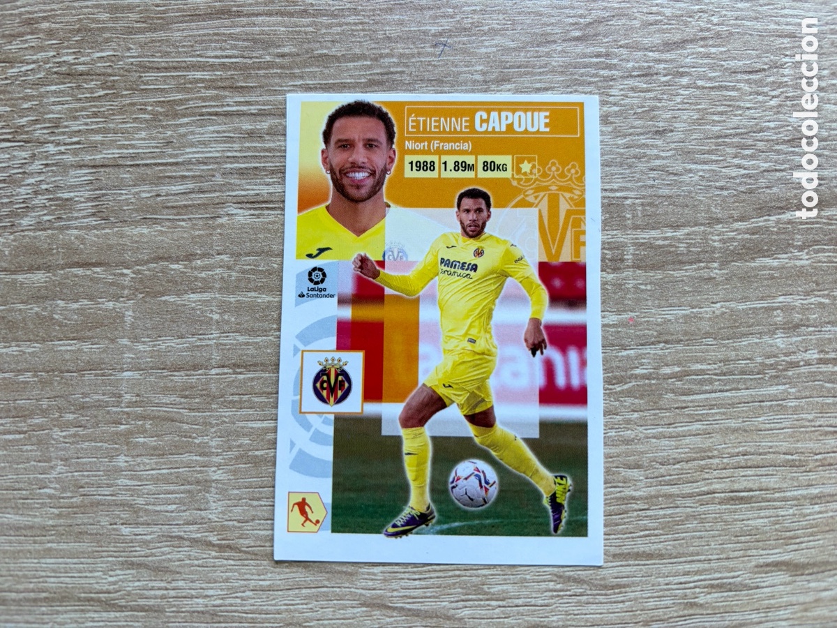 Cromos de f&uacute;tbol: 36 CAPOUE MERCADO DE INVIERNO COLECCIONES ESTE LIGA 2020 2021 20 21 VILLARREAL CF