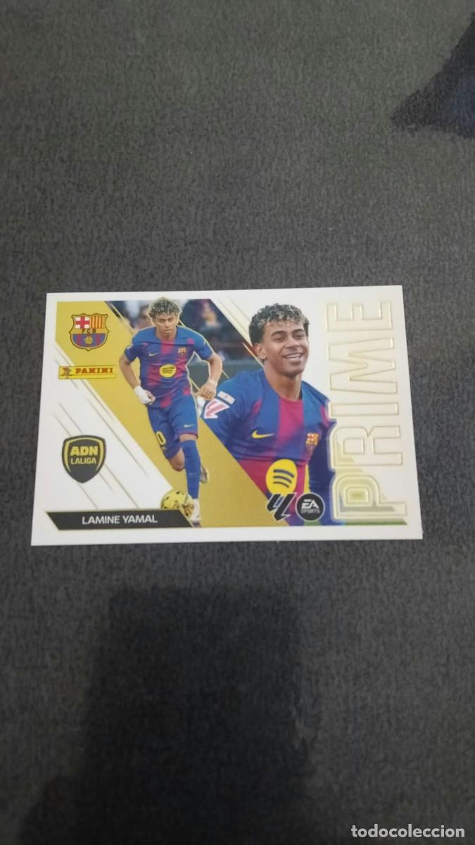 Cromos de f&uacute;tbol: Lamine Yamal ADN Prime 6 Barcelona Ediciones Liga este 26 27 2026/2027