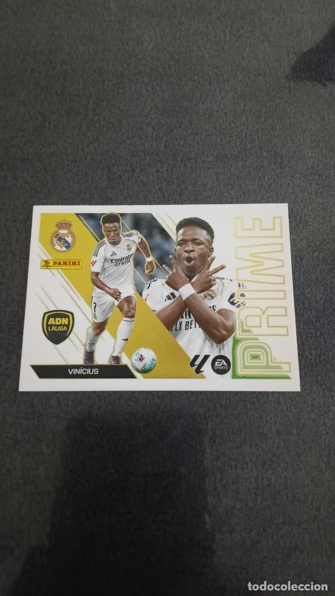 Cromos de f&uacute;tbol: Vinicius ADN Prime 15 Real Madrid Ediciones Liga este 26 27 2026/2027
