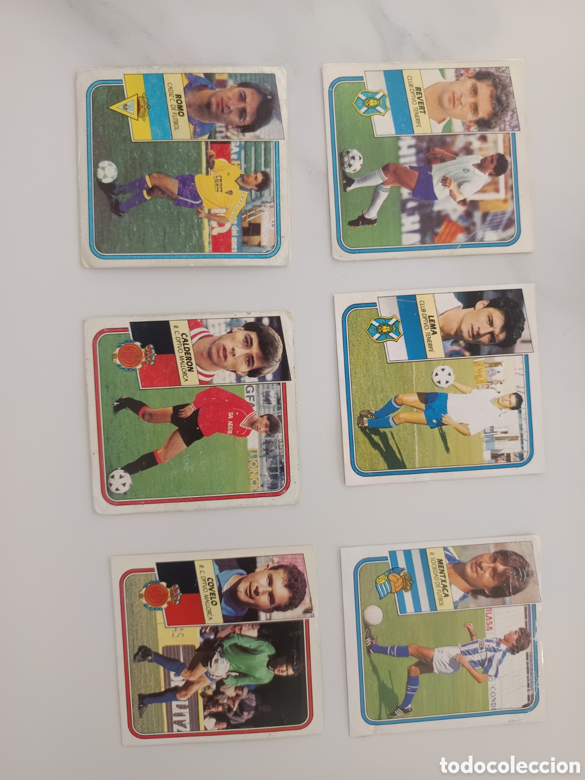 Cromos de f&uacute;tbol: Lote cromos dificiles 89 90