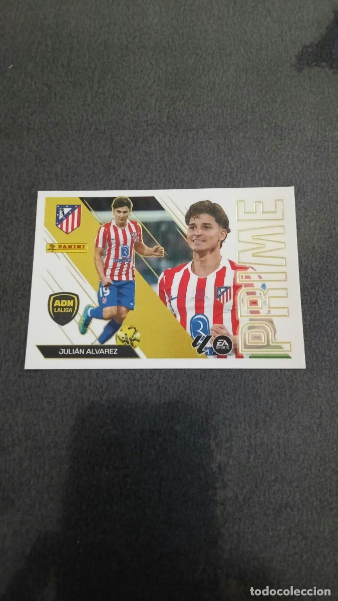Cromos de f&uacute;tbol: Julian Alvarez ADN Prime 5 Atletico de Madrid Ediciones Liga este 26 27