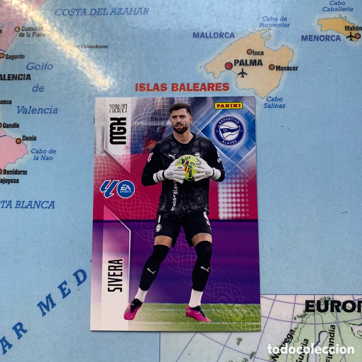 Cromos de f&uacute;tbol: Sivera n&uacute;mero 20 del Alav&eacute;s megacracks 26-27 2026-2027