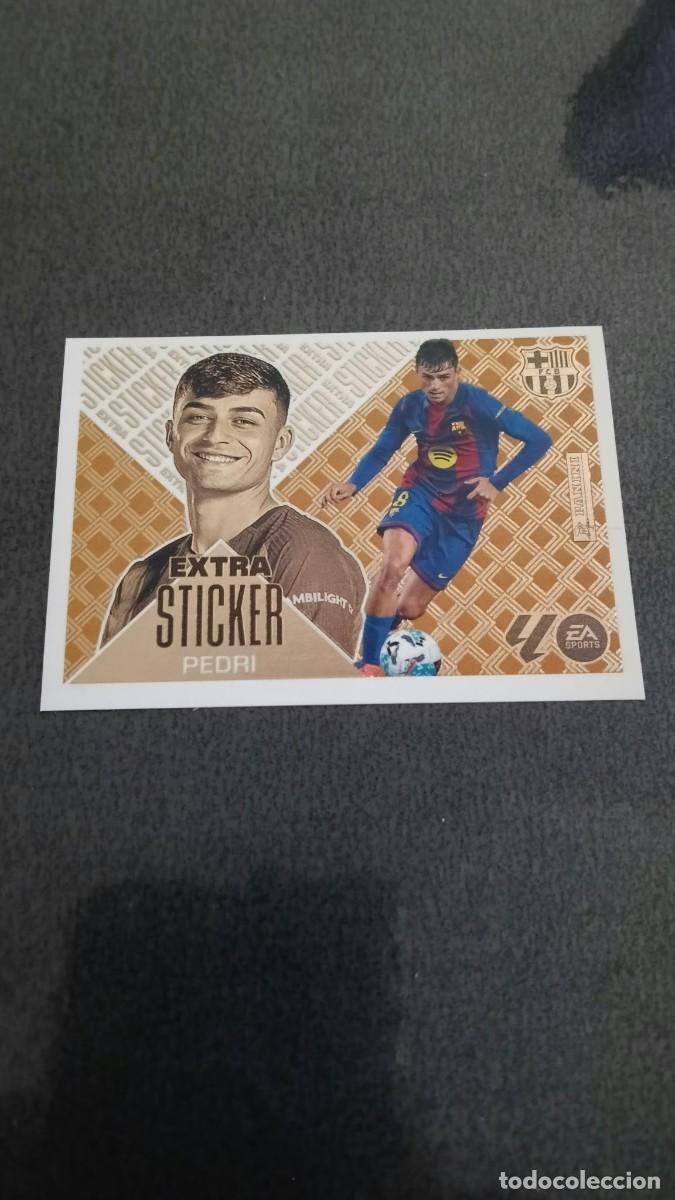 Figurine di Calcio: Pedri Bronce Extra Sticker Barcelona Ediciones Liga este 26 27