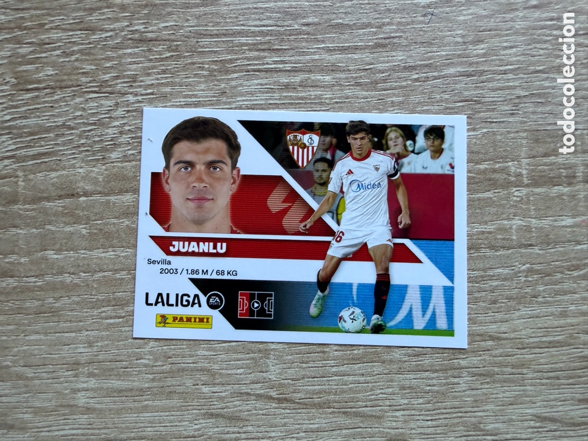 Figurine di Calcio: 6 JUANLU COLECCIONES ESTE LIGA 2026 2027 26 27 SEVILLA FC