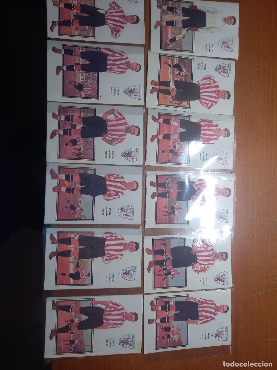 Cromos de f&uacute;tbol: TARJETAS ATHLETIC CLUB 1923 - Foto 1