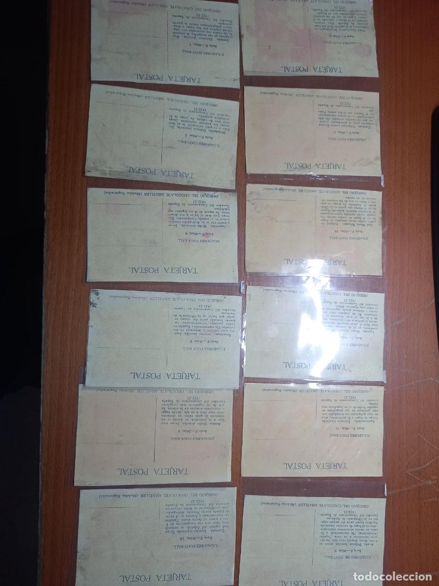 Cromos de f&uacute;tbol: TARJETAS ATHLETIC CLUB 1923 - Foto 2