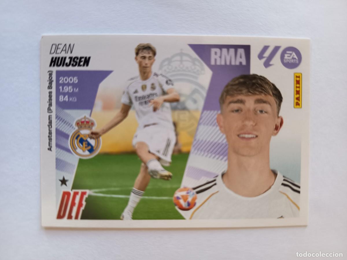 Cromos de f&uacute;tbol: ROOKIE CROMO &Uacute;LTIMOS FICHAJES 1 DEAN HUIJSEN REAL MADRID - LIGA ESTE 2025 2026 25 26 PANINI ESPA&Ntilde;A
