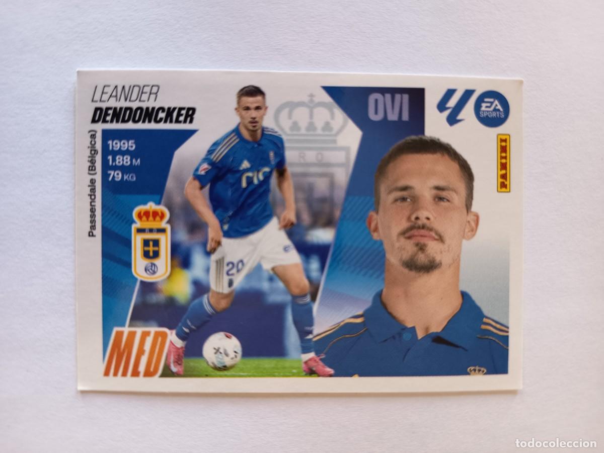Cromos de f&uacute;tbol: CROMO &Uacute;LTIMOS FICHAJES 53 LEANDER DENDONCKER REAL OVIEDO - LIGA ESTE 2025 2026 25 26 PANINI ESPA&Ntilde;A