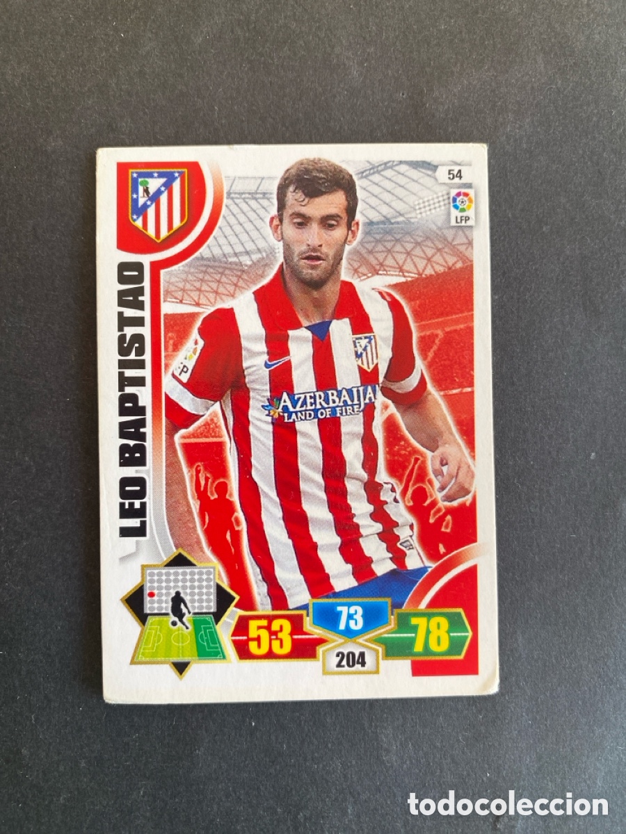 Cromos de f&uacute;tbol: Cromo Adrenalyn 13/14 Atl&eacute;tico N* 54