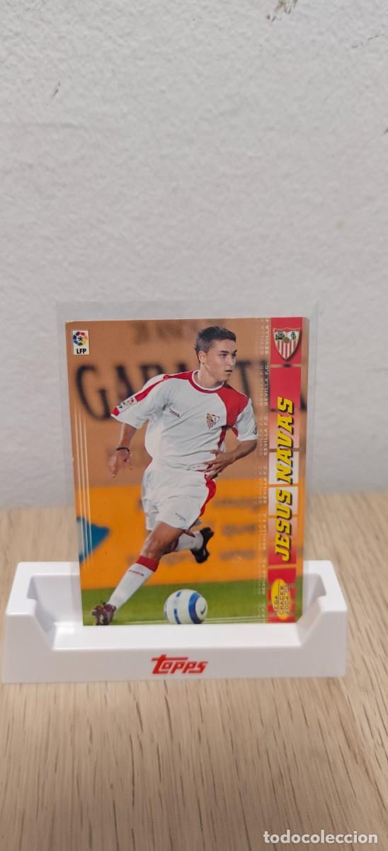 Cromos de f&uacute;tbol: Jes&uacute;s Navas #285 BIS &ndash; Sevilla FC &ndash; Nueva Ficha / Rookie &ndash; Megacracks 2004/05