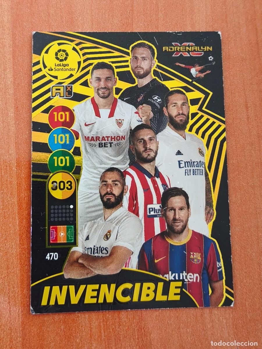 Cromos de f&uacute;tbol: adrenalyn 2020 21 invencible