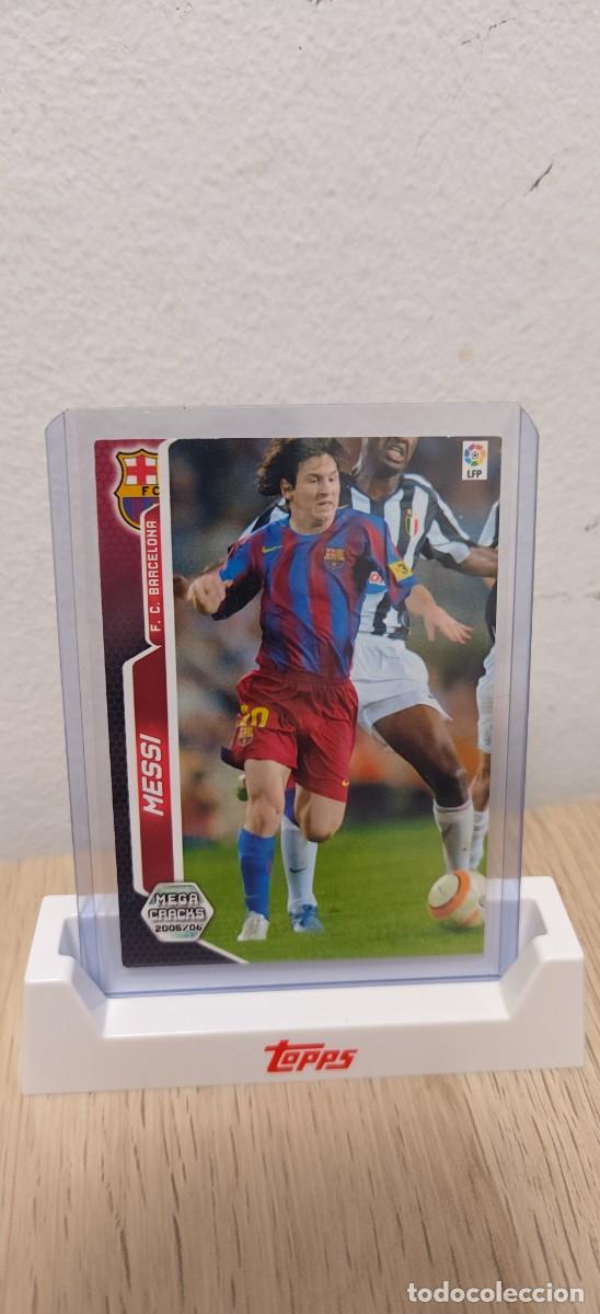 Cromos de f&uacute;tbol: Lionel Messi #71 BIS &ndash; FC Barcelona &ndash; Nueva Ficha &ndash; Megacracks 2005/06 &ndash; 2&ordm; a&ntilde;o
