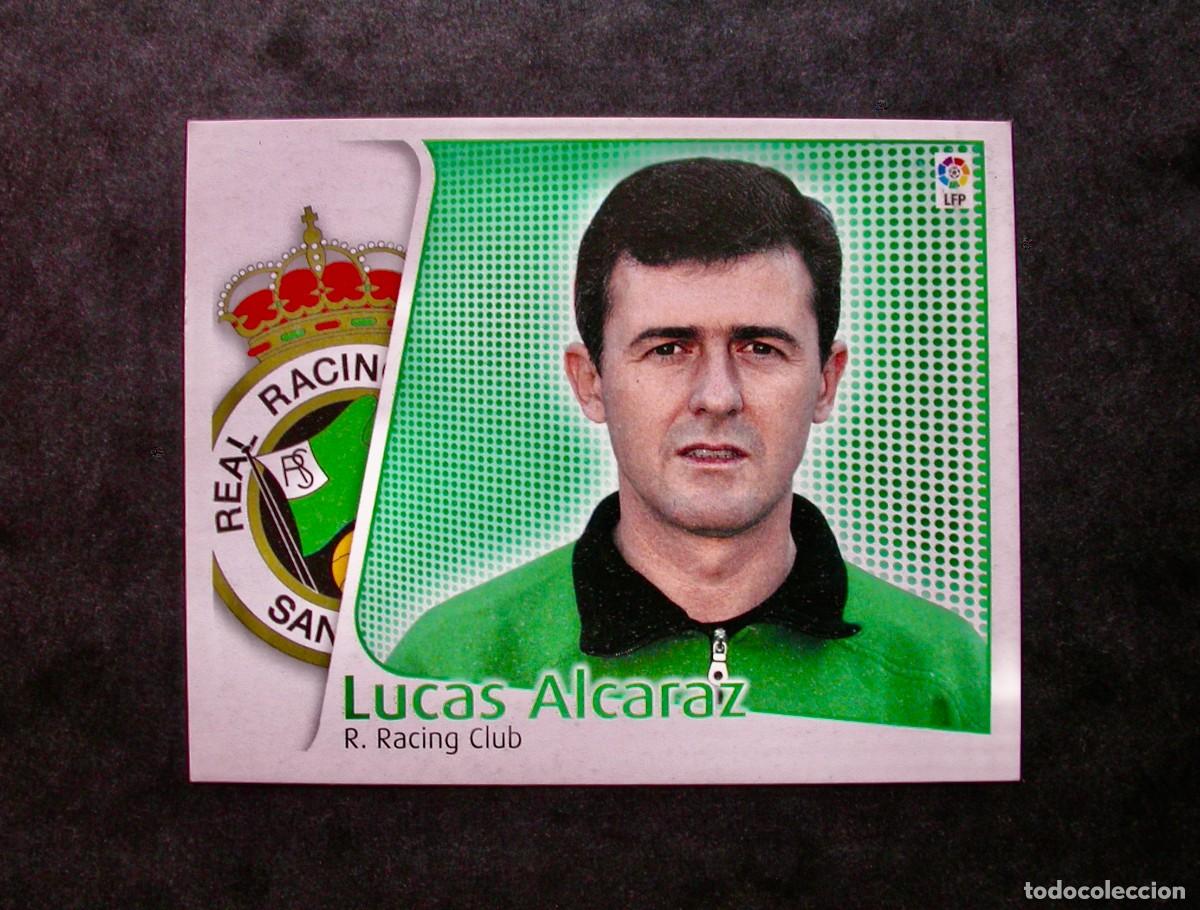 Cromos de Futebol: LUCAS ALCARAZ / RACING DE SANTANDER / EDICIONES ESTE LIGA 2004-2005 04-05 / NUNCA PEGADO