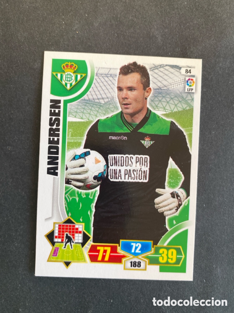 Cromos de f&uacute;tbol: Cromo Adrenalyn 13/14 Betis N* 84