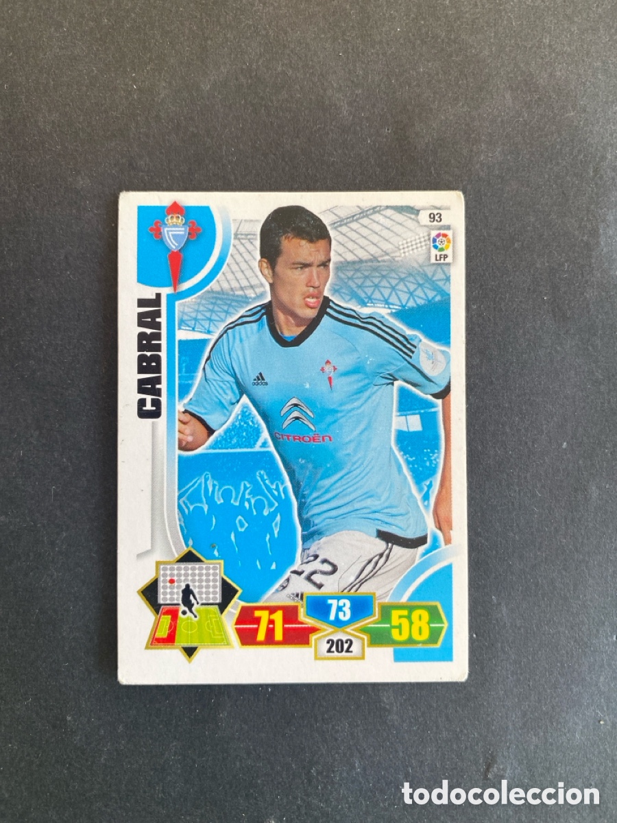 Cromos de f&uacute;tbol: Cromo Adrenalyn 13/14 Celta N* 93