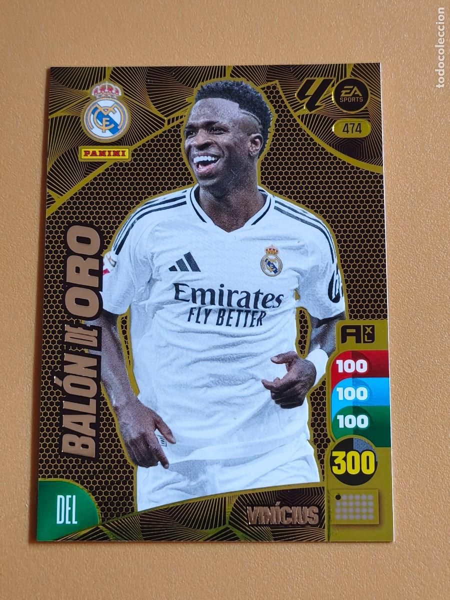 Fu&szlig;ball-Sticker: adrenalyn 2024 25 balon oro vinicius