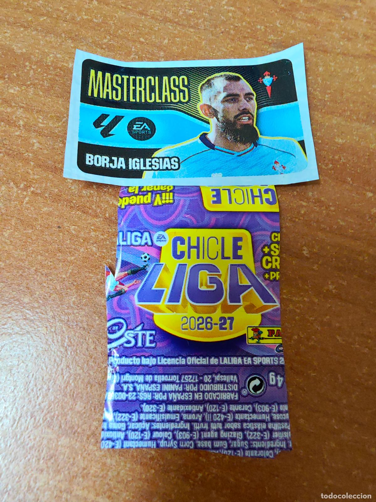 Football Stickers: CROMO CHICLES LIGA ESTE 2026/2027 MARTERCLASS ( BOJA IGLESIAS ) CELTA DE VIGO