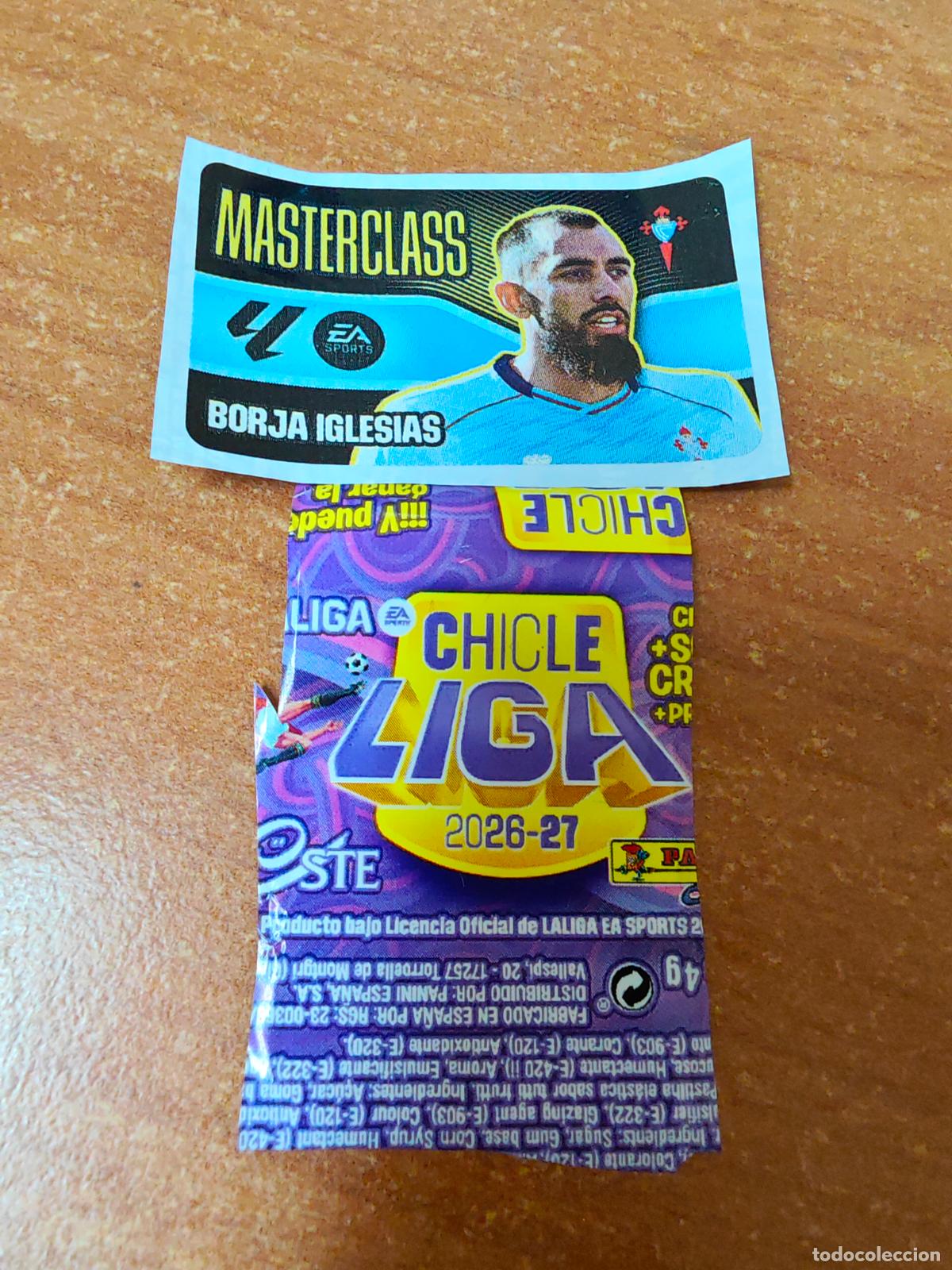 Cromos de f&uacute;tbol: CROMO CHICLES LIGA ESTE 2026/2027 MARTERCLASS ( BOJA IGLESIAS ) CELTA DE VIGO