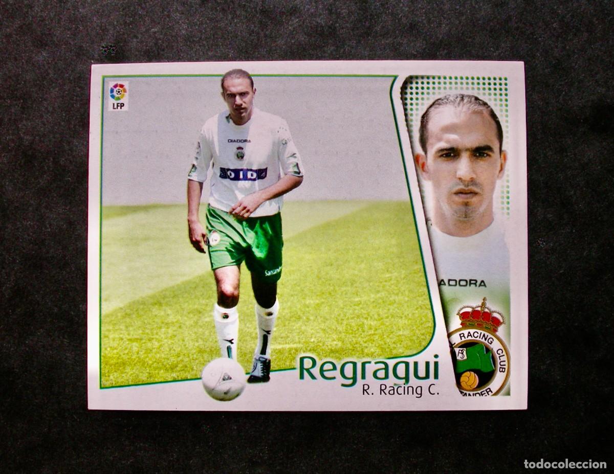 Cromos de f&uacute;tbol: REGRAGUI / RACING DE SANTANDER / EDICIONES ESTE LIGA 2004-2005 04-05 / NUNCA PEGADO
