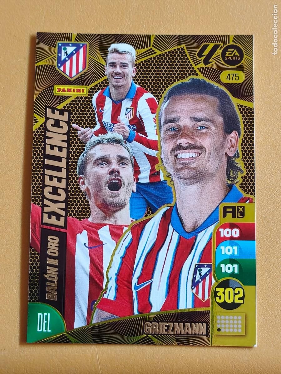 Fu&szlig;ball-Sticker: adrenalyn 2024 25 balon oro griezmann