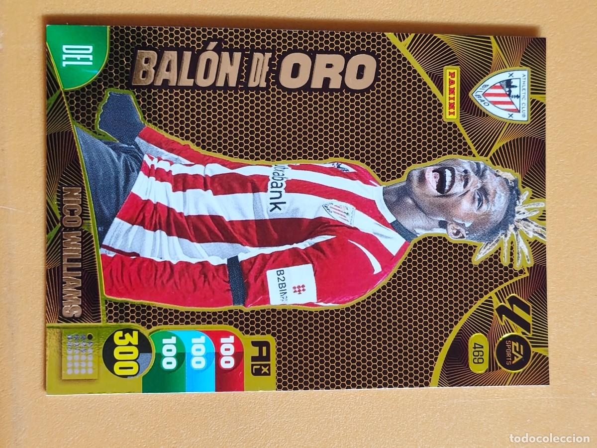 Cromos de f&uacute;tbol: adrenalyn 2024 25 balon oro nico williams