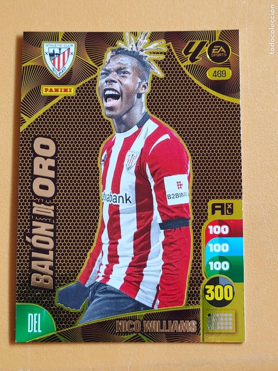 Cromos de f&uacute;tbol: adrenalyn 2024 25 balon oro nico williams