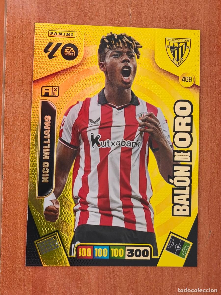 Football Stickers: adrenalyn 2025 26 balon oro nico williams