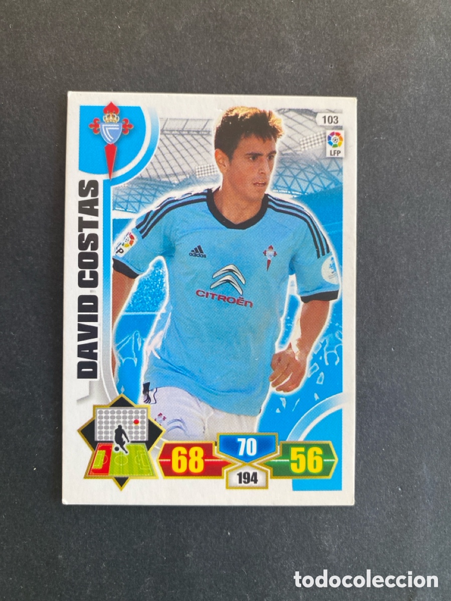 Football Stickers: Cromo Adrenalyn 13/14 Celta N* 103