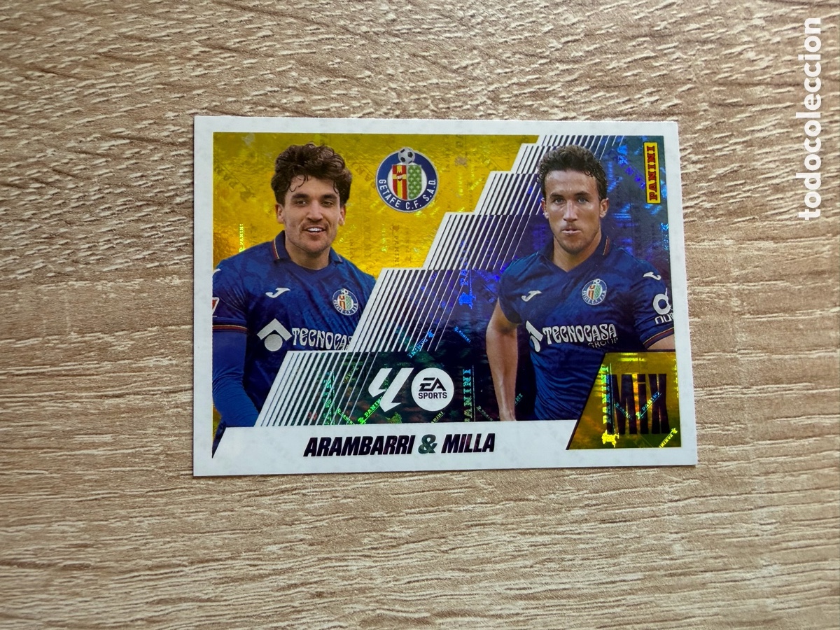 Cromos de f&uacute;tbol: 2 ARAMBARRI & MILLA MIX COLECCIONES ESTE LIGA 2025 2026 25 26 GETAFE CF