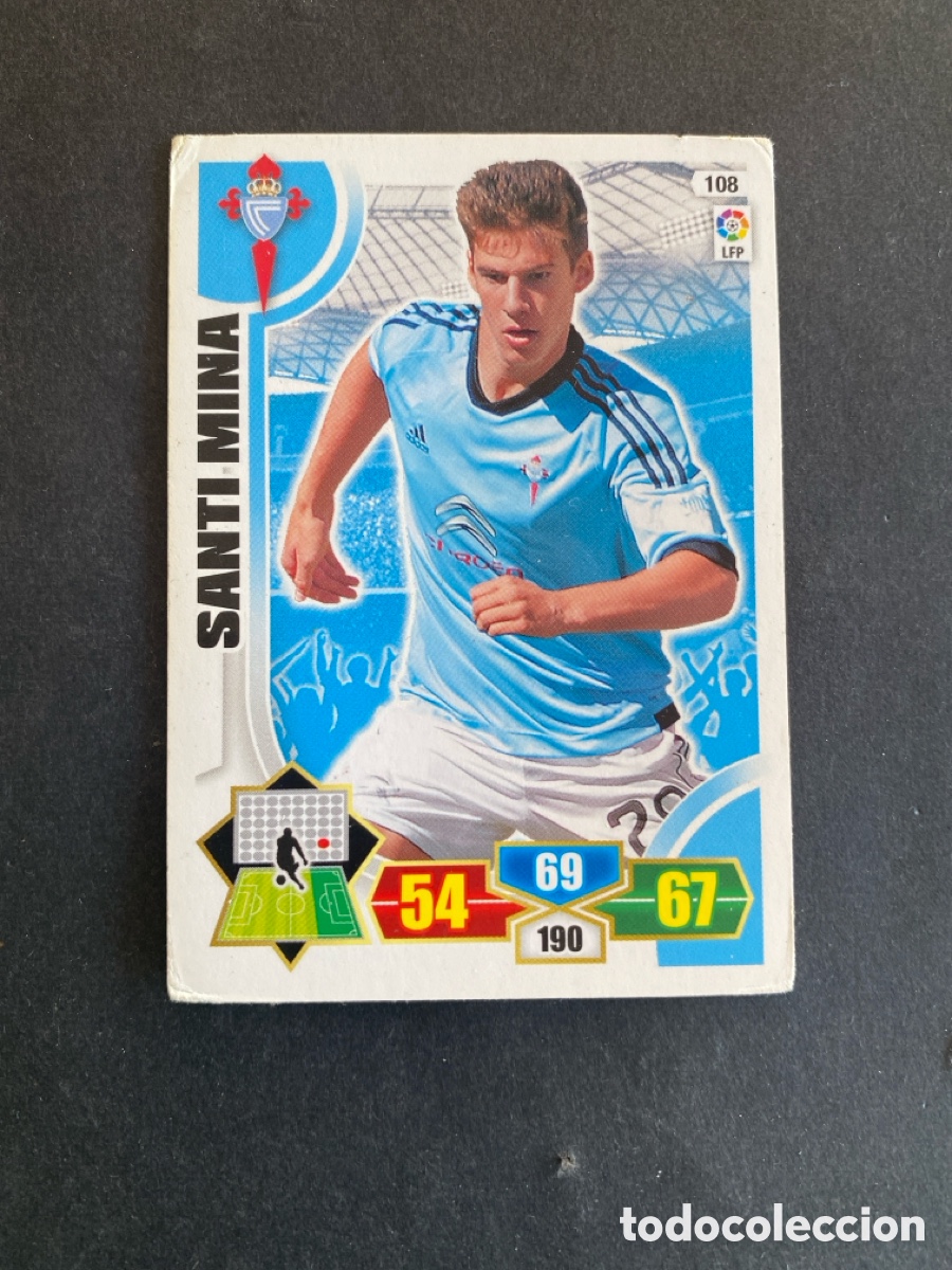 Cromos de f&uacute;tbol: Cromo Adrenalyn 13/14 Celta N*108