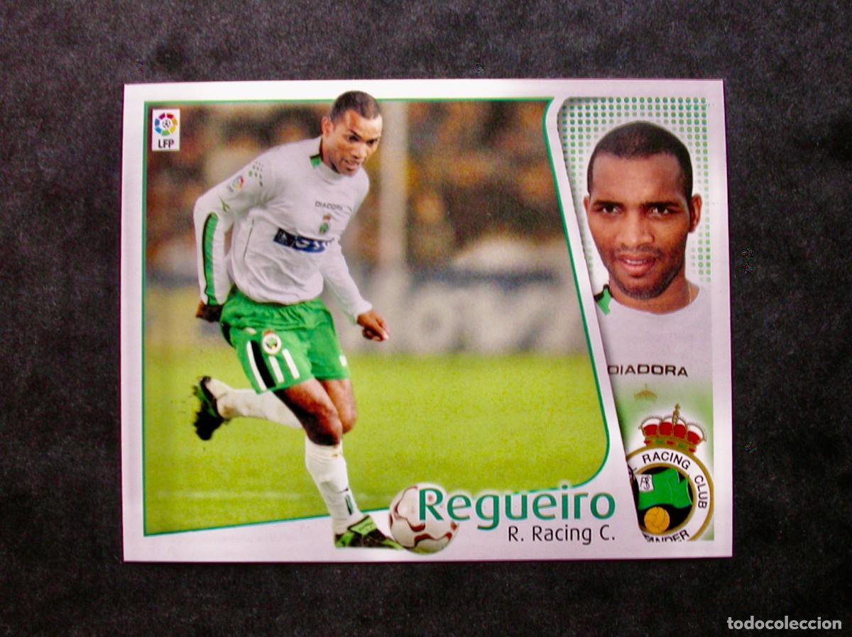 Cromos de f&uacute;tbol: REGUEIRO / RACING DE SANTANDER / EDICIONES ESTE LIGA 2004-2005 04-05 / NUNCA PEGADO