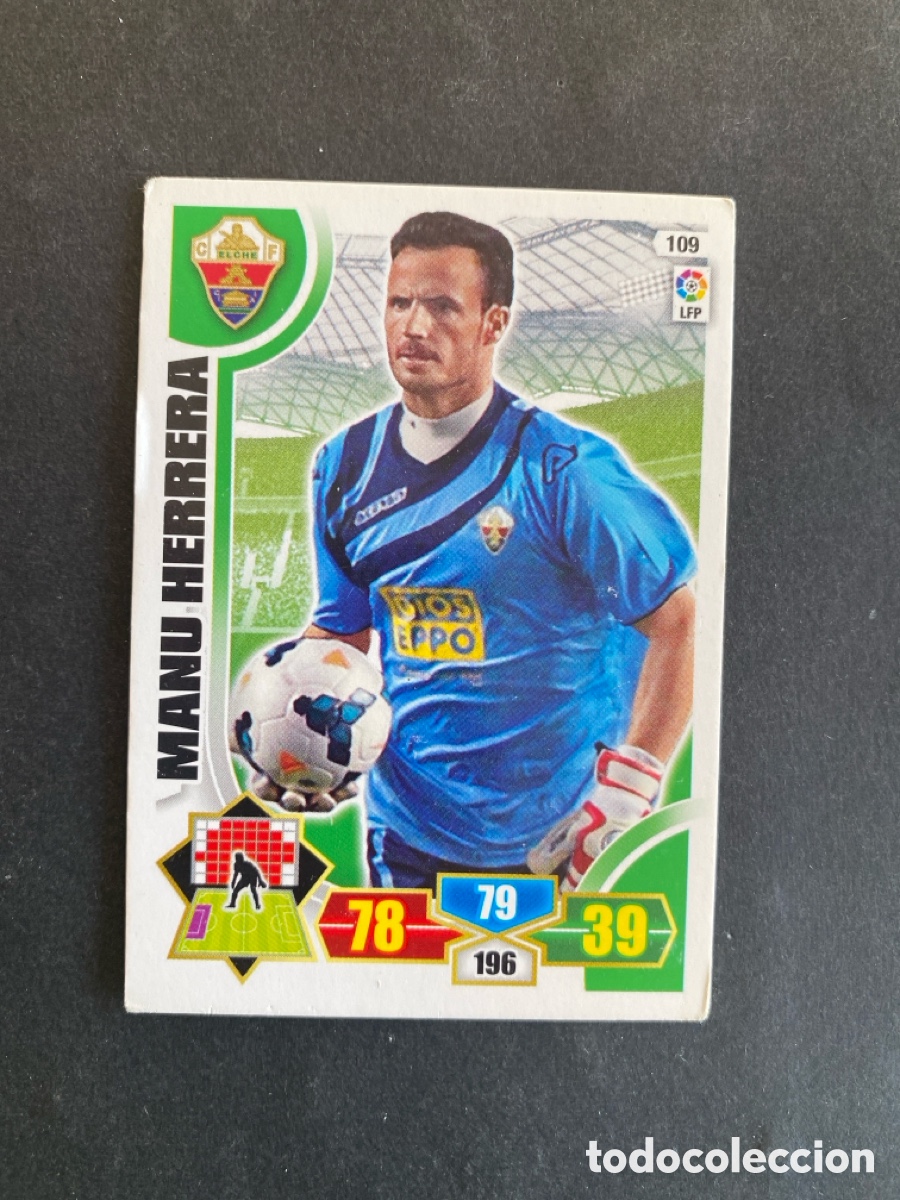Football Stickers: Cromo Adrenalyn 13/14 Elche N* 109