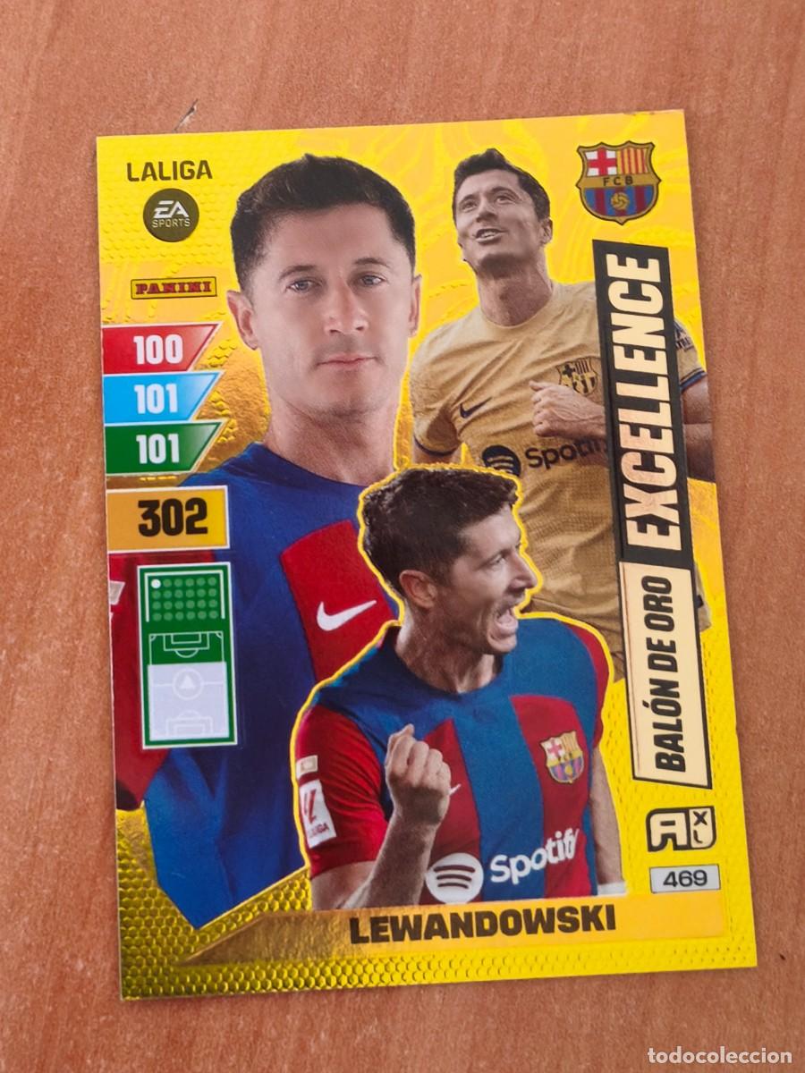 Football Stickers: adrenalyn 2023 24 balon oro lewandowski