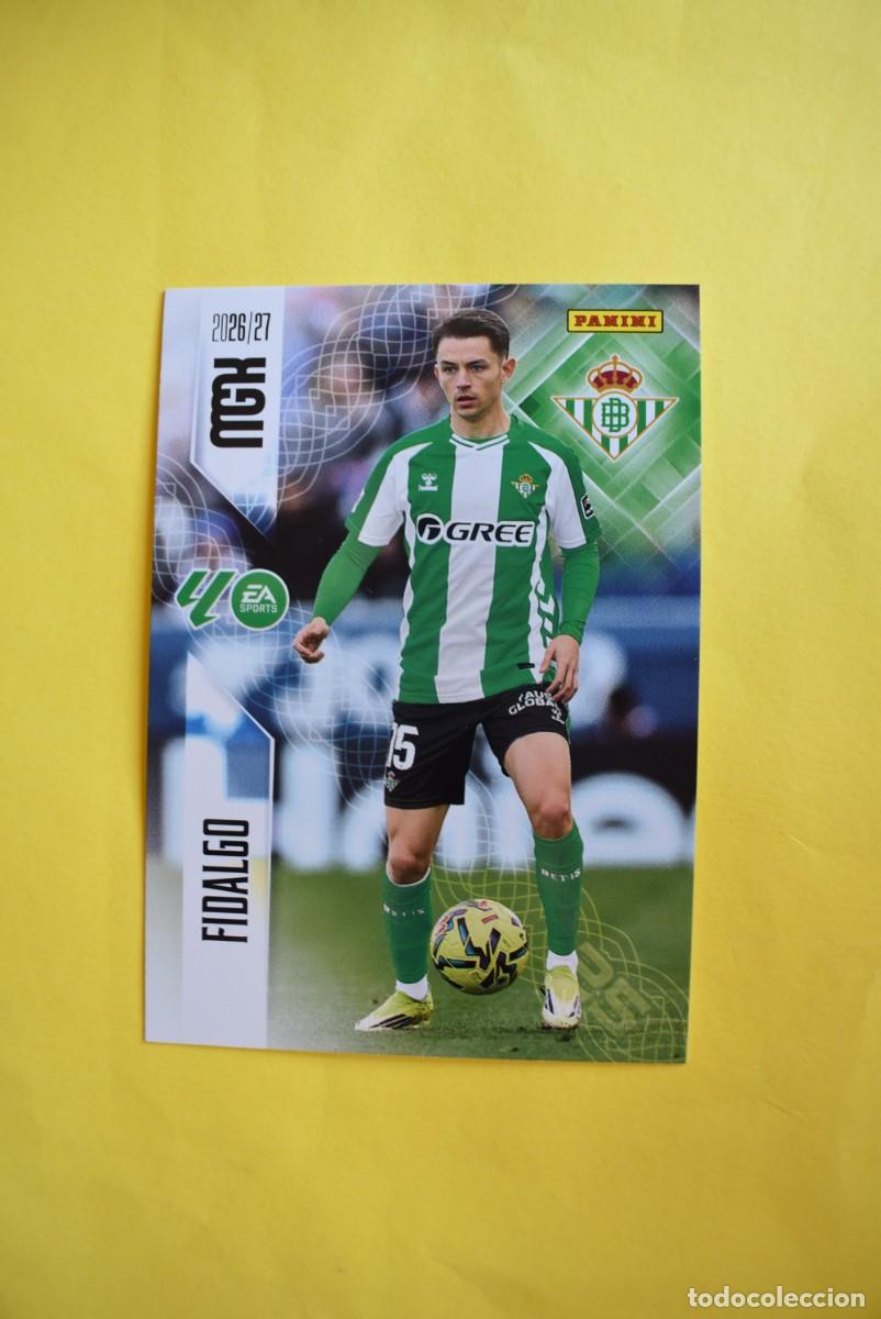 Football Stickers: Cromo La Liga. Megacracks. 2026 2027. 26 27. Fidalgo. Betis. N. &ordm; 101. Panini