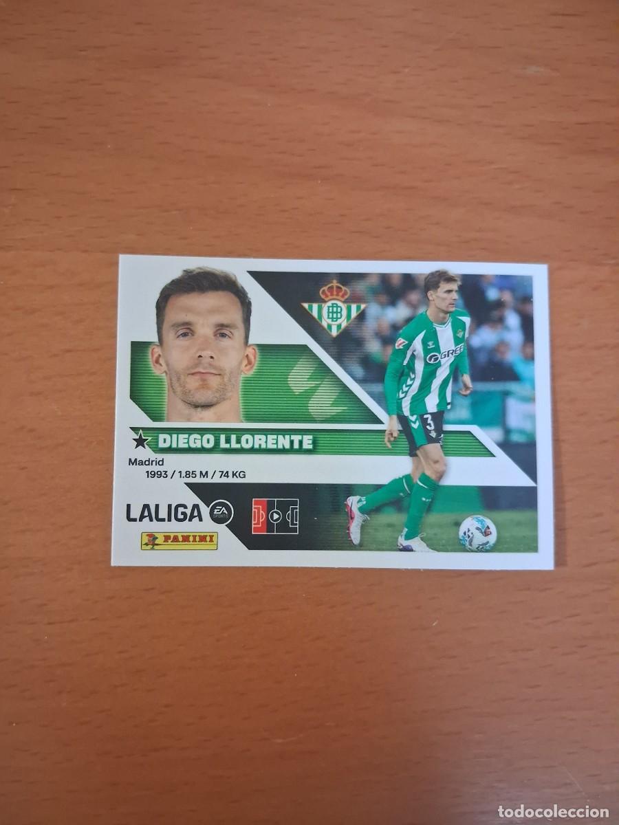 Cromos de f&uacute;tbol: Ediciones Este 2026 2027 26 27 Real Betis 6 Diego Llorente