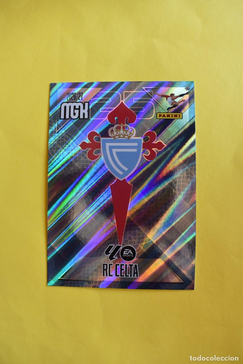 Football Stickers: Cromo La Liga. Megacracks. 2026 2027. 26 27. Escudo. Celta de Vigo. N. &ordm; 109. Panini