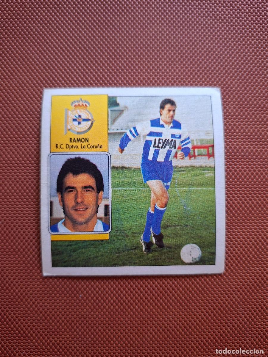 Cromos de f&uacute;tbol: RAMON VERSION PINTADO DEPORTIVO CORU&Ntilde;A LIGA 1992 1993 92 93 SIN PEGAR NUNCA DOBLE EDICIONES ESTE