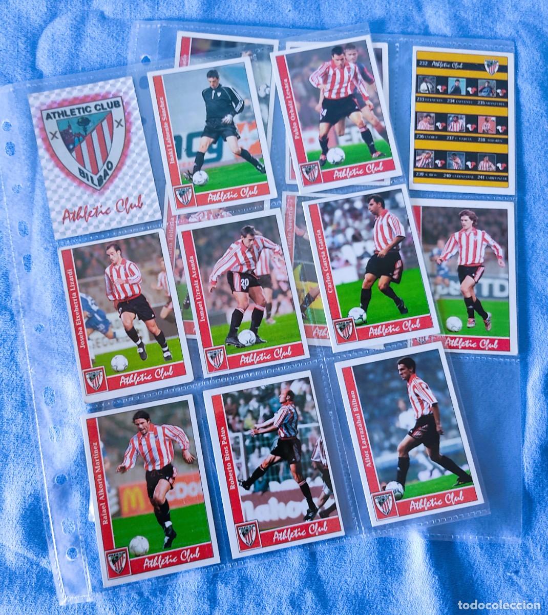 Cromos de f&uacute;tbol: LOTE DE CROMOS DE FUTBOL LIGA 2002 MUNDICROMO DEL BILBAO