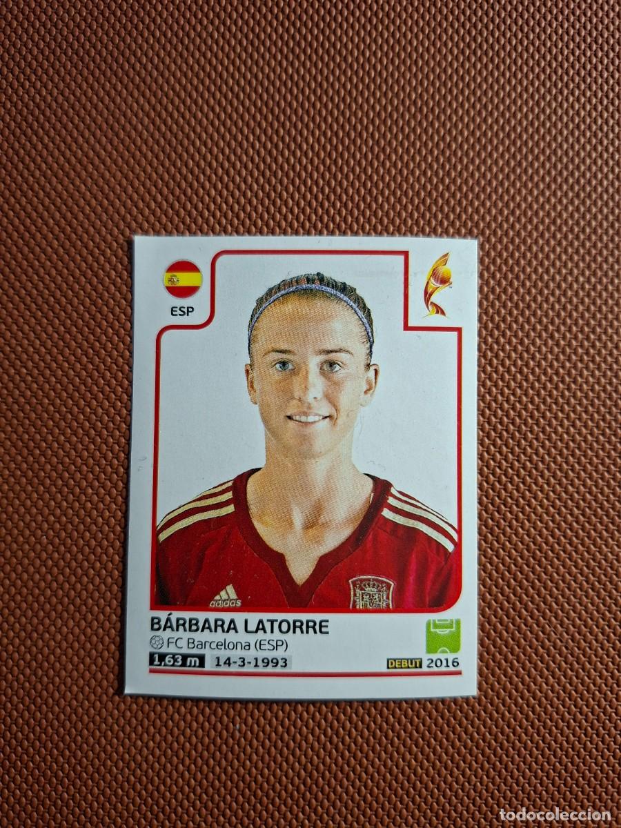Cromos de Futebol: 314 BARBARA LATORRE ESPA&Ntilde;A UEFA WOMEN&acute;S EURO EUROCOPA FEMENINA 2017 17