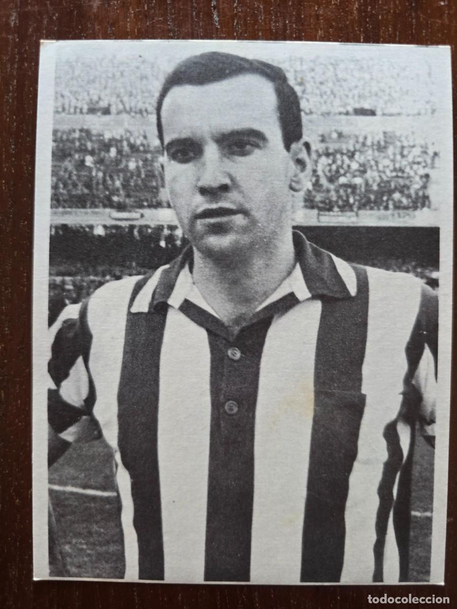Cromos de f&uacute;tbol: Cromo Futbol Doble.sin nombre.Bibao.Graficas Bergas